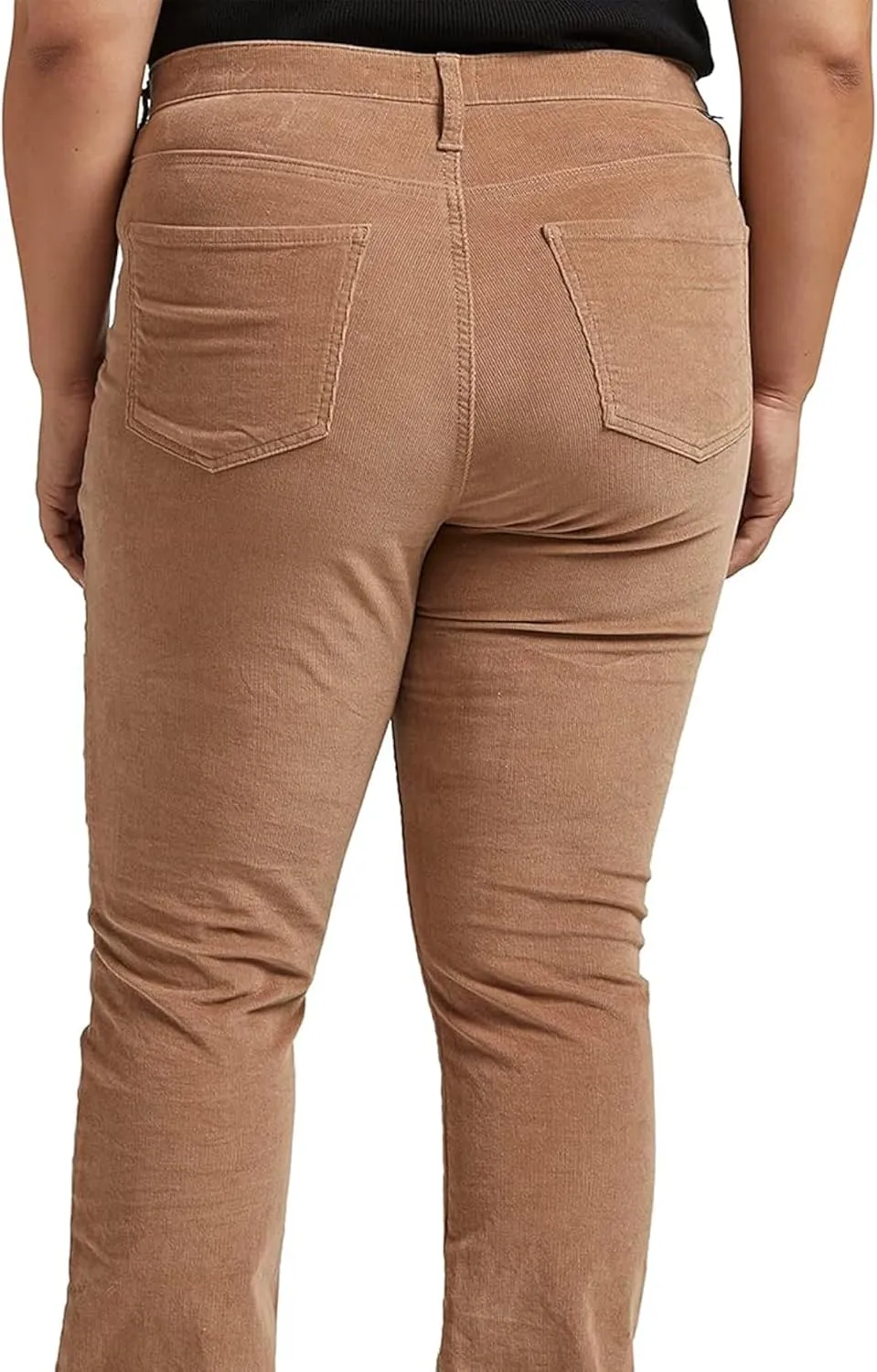 JAG Women's Plus Size Ruby Mid Rise Straight Leg Pants-Legacy