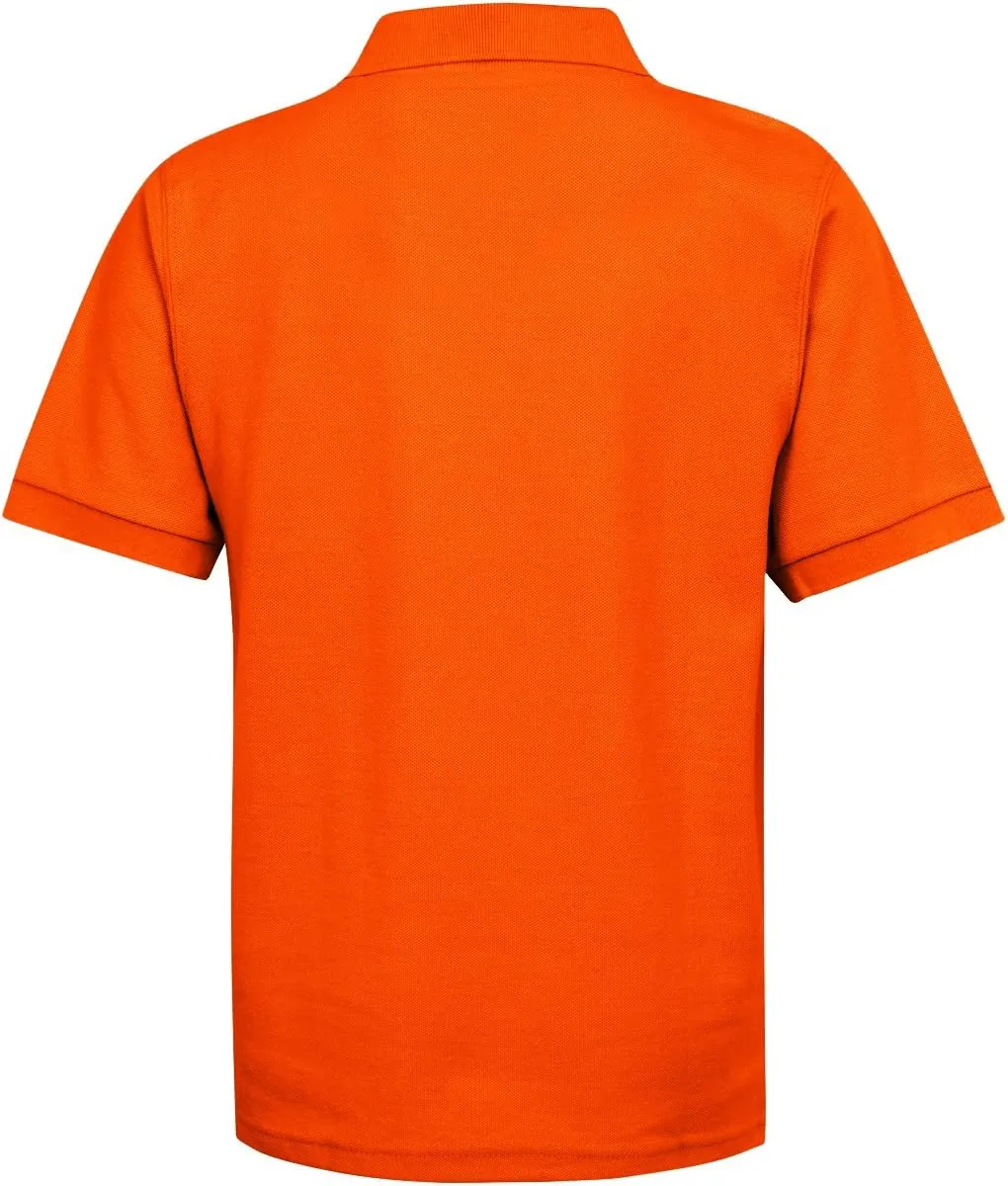 Premium Wear Men's Polo Shirts  Short Sleeves Stain Guard Polo Shirts for Men