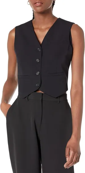 The Drop Women's Sadie Cropped Slim Vest