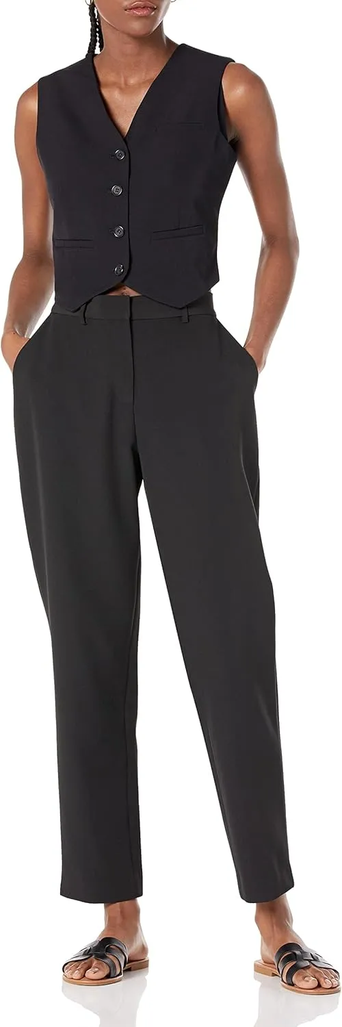 The Drop Women's Sadie Cropped Slim Vest