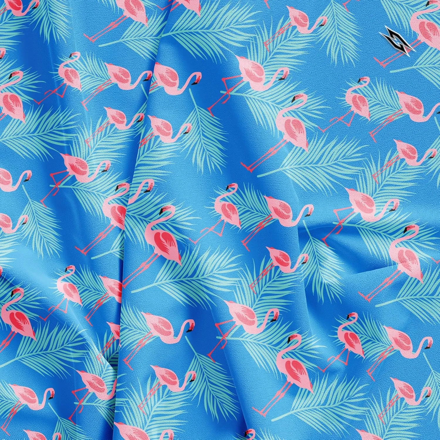 Tropical Hawaiian Golf Polo Shirt  Men Sizes S Thru 5XL Performance Moisture Wicking Dri Fit Flamingo Resort Wear Pickleball